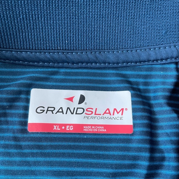 Mens XL short sleeve golf shirt Grand Slam brand - Picture 4 of 4